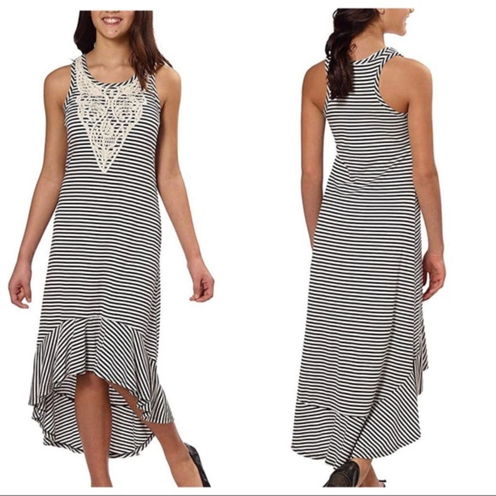 Paper Doll High-Low Sleeveless Dress Girls Size 8